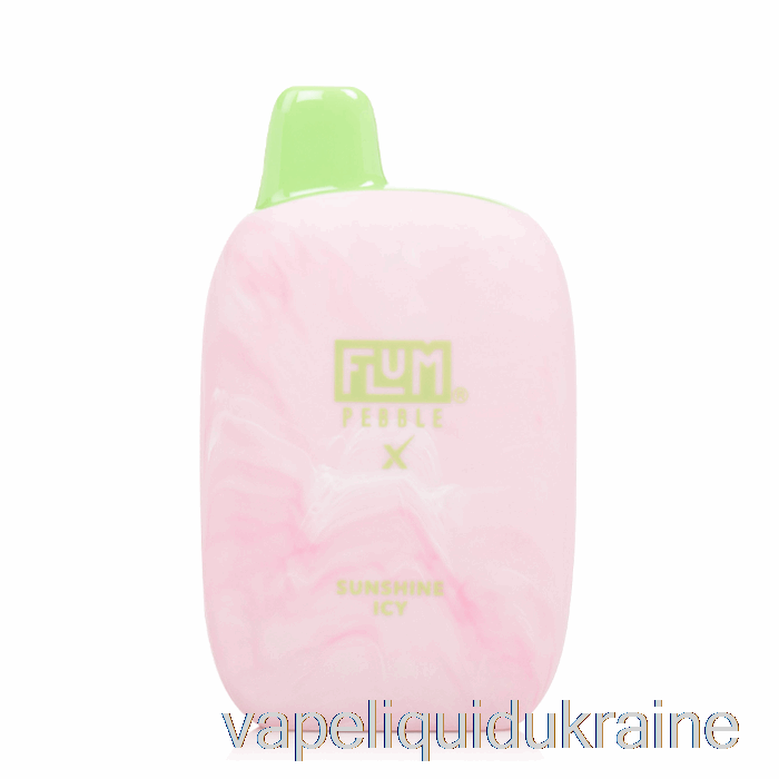 Vape Ukraine Flum Pebble X 6000 Disposable Sunshine Icy